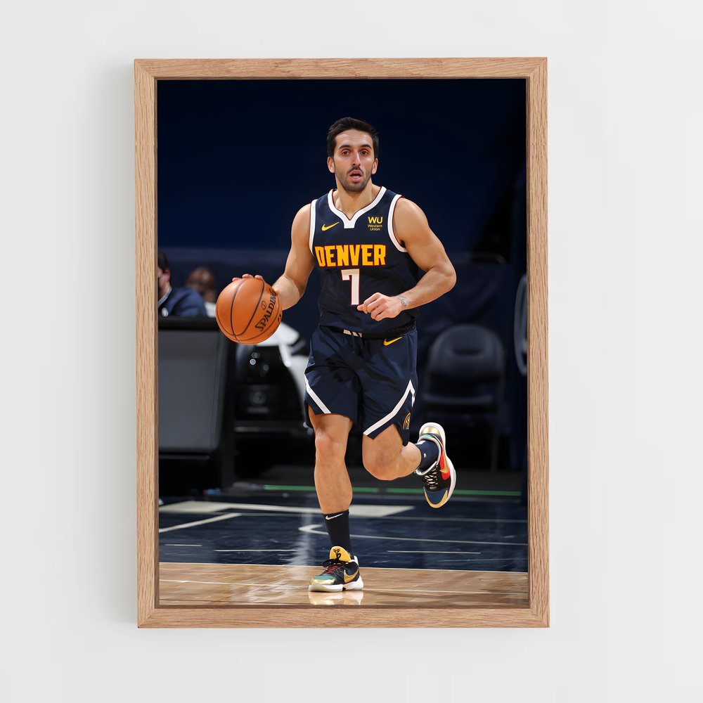 Poster Fast Break Facundo – affiche Basketball (vue 4)